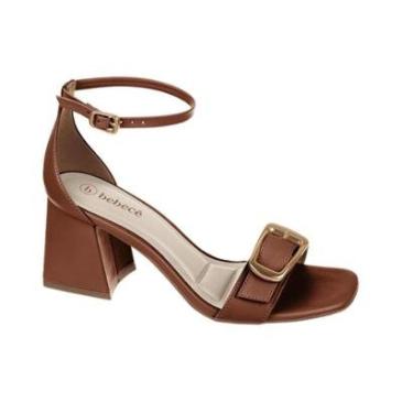 Imagem de SANDALIA FEMININA BEBECE CALCANHAR FECHADO - T6030125-Feminino