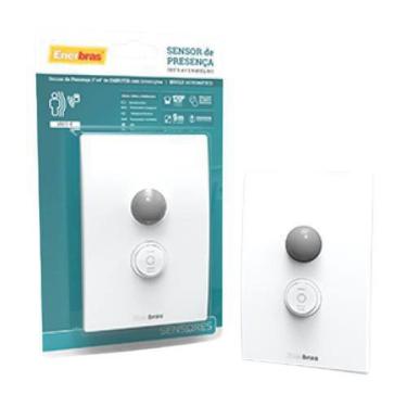 Imagem de Sensor De Presença Com Interruptor 4X2 - Enerbras 1503-E