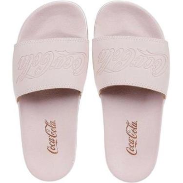 Imagem de Chinelo Feminino Casual Slide Gaspea Dia Dia Groove Coca Cola Cc3872-Feminino