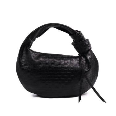Imagem de Bolsa de couro preto Luma