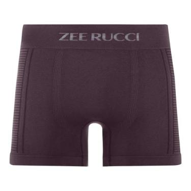 Imagem de Cueca Boxer Jacquard Sem Costura Açaí Zee Rucci, M