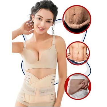 Imagem de Cinta Abdominal Ergo Press Ajustável de Compressão Pósparto - Ergo Pre