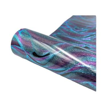 Imagem de Vinil Termocolante PU HTV Com Glitter Em Cores Sortidas Para DIY, Cami