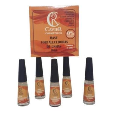 Imagem de Base Fortalecedora De Unha 0% Formol - 5 Unidades - Cavier Cosmeticos