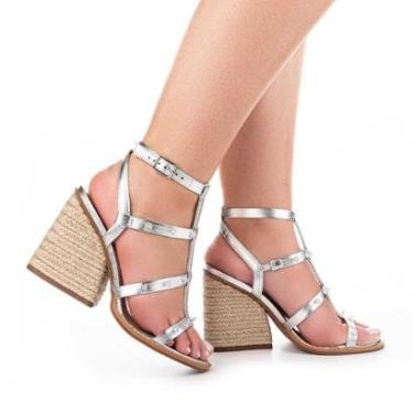 Imagem de Sandália Tanara de Salto Bloco-Feminino