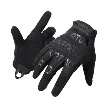 Imagem de Luvas Táticas Camufladas Com Tela Sensível Ao Toque, Dedo Inteiro, À P