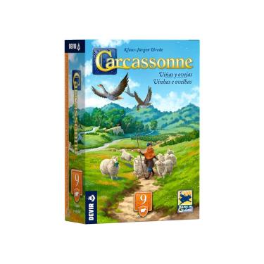 Imagem de Carcassonne Expansão 9 – Vinhas e Ovelhas (Nova Edição)