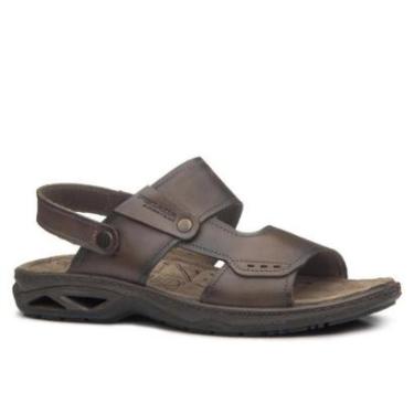 Imagem de Sandalia Masculina Pegada Couro 132953-Masculino
