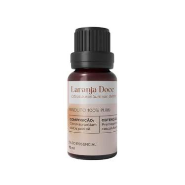 Imagem de Óleo Essencial Laranja Doce 10ml Citrus Aurantium Var Dulcis Puro Natu