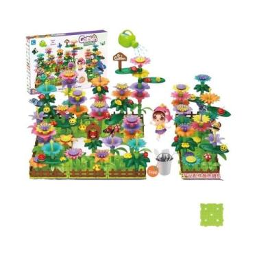 Imagem de Blocos De Montar DIY Jardim De Flores De Coral Oceânico Para Meninas, 