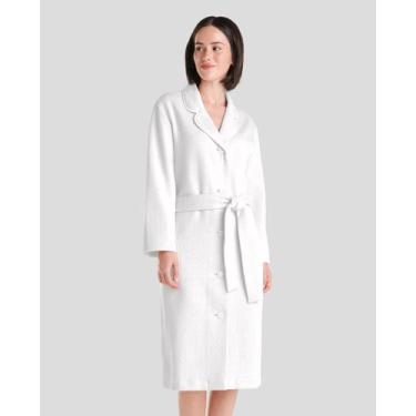 Imagem de Roupão com Viés Abotoado - Lohe, Marfim, G