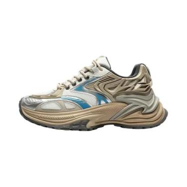 Imagem de Tênis Casuais Chunky Para Homens, Design De Marca Fashion, Sneakers Es