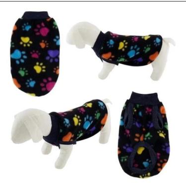 Imagem de Roupa de Frio Para Cachorro e Gato Roupinha Inverno Roupa Soft Tamanho