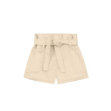 Imagem de Shorts infantil menina em sarja Mundi