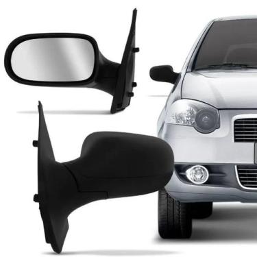 Imagem de Par Retrovisor Palio Siena Weekend 4 Portas Fixo 2008 2009 2010 - CRL