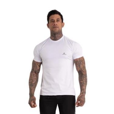 Imagem de Camisa Térmica Masculina Com Proteção UV Ideal Para Treino Academia E Atividades Ao Ar Livre Fitness-Masculino