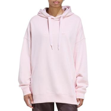 Imagem de Moletom Canguru Adidas Oversized Linear Sanpin Ro-Feminino
