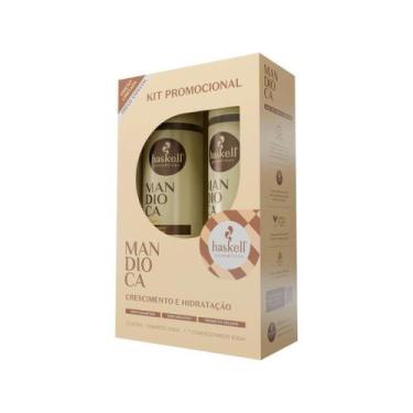 Imagem de Kit Mandioca Haskell Shampoo e Condicionador 300ml