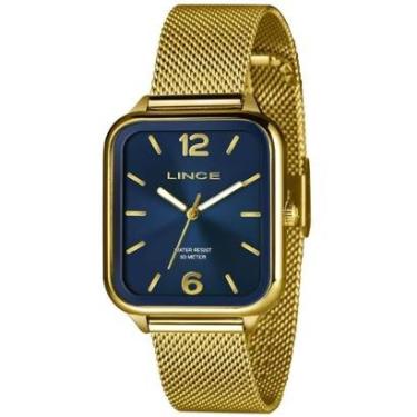 Imagem de Relógio Lince   Mqghl Dkx Retangular Mesh-Masculino