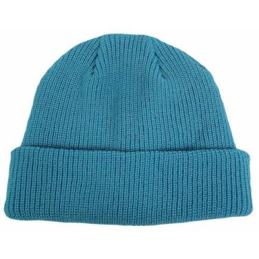 Imagem de Gorro Touca Lenhador Marinheiro Canelada Adulto Unissex Azul Maré - Da