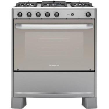 Imagem de Fogão Suggar Select 5 Queimadores Prata Inox FGISL510PRIX Bivolt, Bivo
