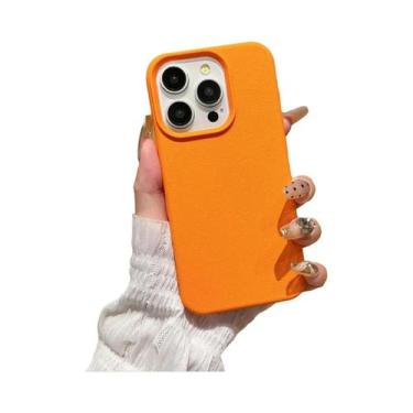Imagem de Capa De Telefone Em Couro TPU À Prova De Choque Para iPhone pro Max 17