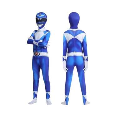 Imagem de Fantasia Power Rangers Samurai - Traje de Cosplay Adulto com Máscara, 