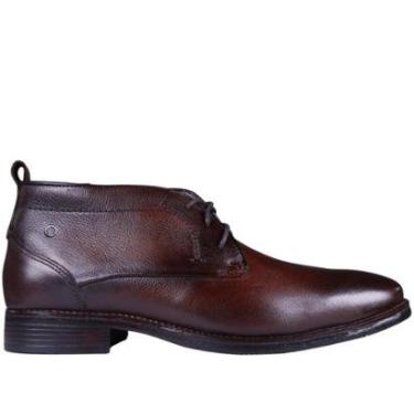 Imagem de Bota Masculina Democrata Metropolitan Taylor Hi-Soft em Couro 627102 Mogno-Masculino
