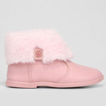 Imagem de Bota Molekinha Bebe Bb Infantil Pelo 2706.317, Rosa, 19