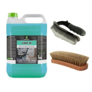 Imagem de Limpa Carpete Carp 20 (BRINDE Escovas Cerdas Duras + Macias) - Kit Con