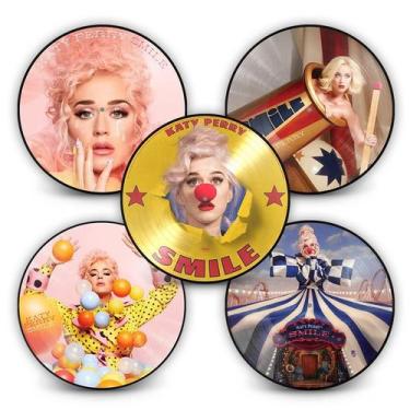 Imagem de Katy Perry - 5x LP PIcture Disc Smile Limitados Vinil - misturapop