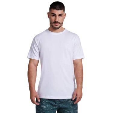 Imagem de Camiseta Individual Basic Comfort Fit OU24 Branco Masculino, GG
