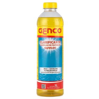 Imagem de Clarificante e Auxiliar de Filtração Líquido Genfloc 1L 459014 Genco