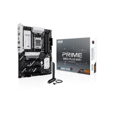 Imagem de Placa Mãe ASUS PRIME B850-PLUS WIFI, AMD AM5 , ATX, DDR5, Preto