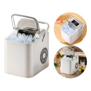 Imagem de Máquina De Gelo Tomate Mxg-1002b Produz Até 12kg 127v Branco, 110V
