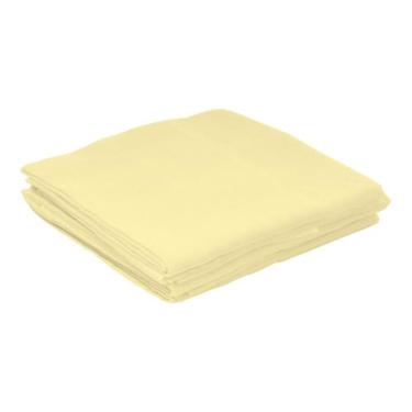 Imagem de Kit 5 Fraldas Luxo Pinte Borde 70cm x 70cm Fraldas Incomfral, Amarelo