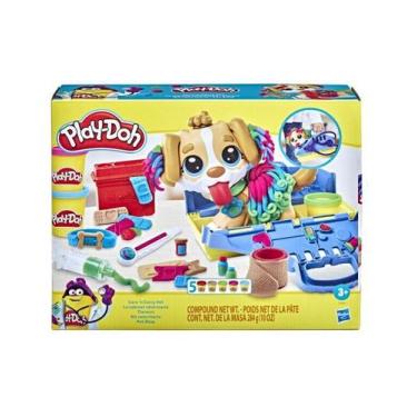 Imagem de Conjunto Massinha Play-Doh - Pet Shop Kit Veterinário - Hasbro F3639