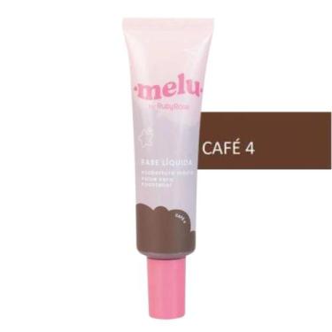 Imagem de Base Líquida Melu By Ruby Rose Café 4 Hb-8055/12 29ml