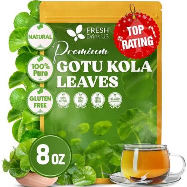 Imagem de Chá de Ervas FRESHDRINKUS Folhas de Centella Asiática 227 g a Granel