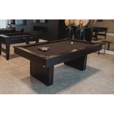 Imagem de Mesa de Sinuca - 2,52x1,40 - Nelson Bilhares, Preto