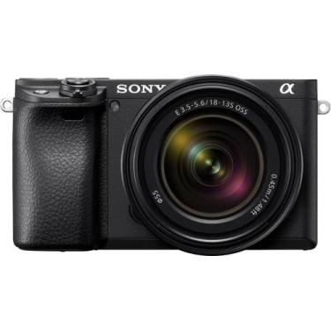 Imagem de Sony - Alpha A6400 Câmera Fotográfica Digital 4K Com Lentes E 18-135Mm