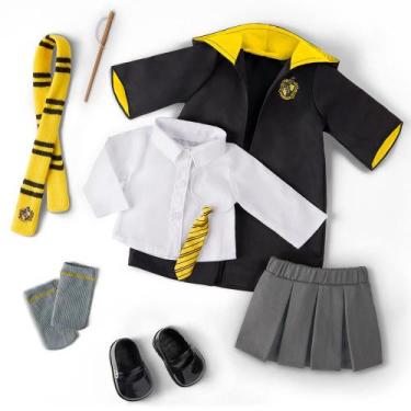 Imagem de Uniforme Escolar para Bonecas Harry Potter - Lufa Lufa - Candide