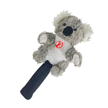 Imagem de shamjina Capa de cabeça para taco de golfe de pelúcia animal madeira capa de cabeça de substituição manga protetora engraçado para acessórios de, Coala