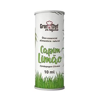 Imagem de óleo Essencial Alimentício Natural Capim Limão 10ml Granchef