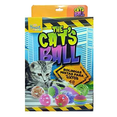 Imagem de Bolinha para gatos The Cats Ball Caixa 48 Unidades Variados