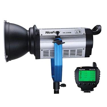 Imagem de Refletor Led de Luz Contínua COB NiceFoto HA-2300B de 230W Vídeo Light 5500K com Controle Remoto (Bivolt)