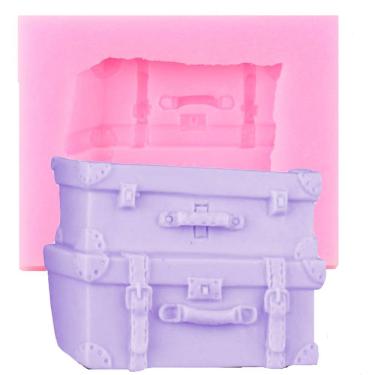 Imagem de Molde De Silicone Mala, Bagagem, Viagem