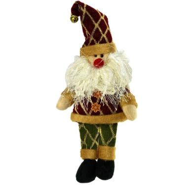 Imagem de Papai Noel Pelúcia Luxo Natal 30cm CBRN14613