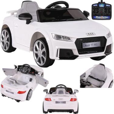 Imagem de Carro Eletrico Belfix Audi TT RS 12V Controle Remoto Branco