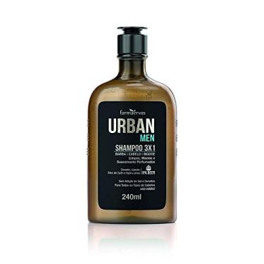Imagem de Shampoo Urban Men IPA 3X1, Urban, Incolor, 240 Ml